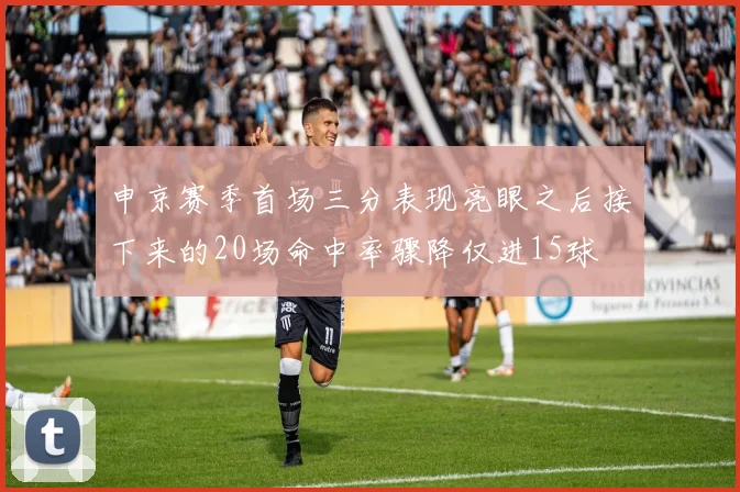 申京赛季首场三分表现亮眼之后接下来的20场命中率骤降仅进15球